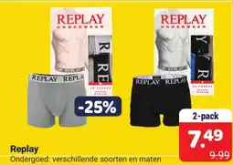 Die 2 Brüder Replay Ondergoed aanbieding
