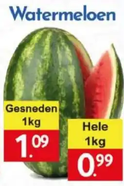 Tanger Markt Watermeloen aanbieding
