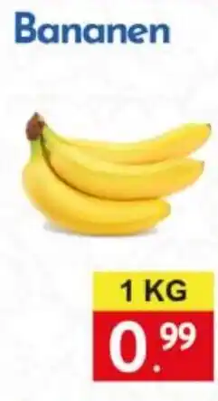 Tanger Markt Bananen aanbieding