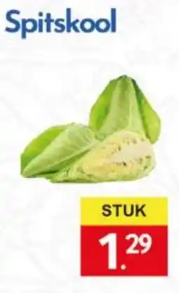 Tanger Markt Spitskool aanbieding