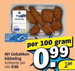 Albert Heijn AH Gebakken kibbeling aanbieding