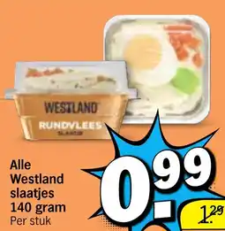 Albert Heijn Alle Westland slaatjes aanbieding