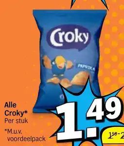 Albert Heijn Alle Croky aanbieding