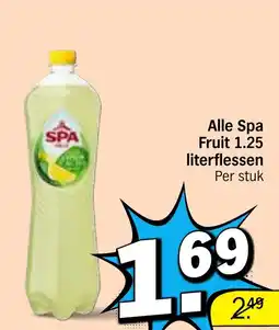 Albert Heijn Alle Spa Fruit aanbieding