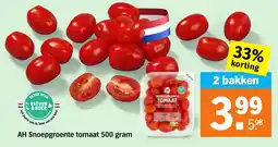 Albert Heijn AH Snoepgroente tomaat aanbieding
