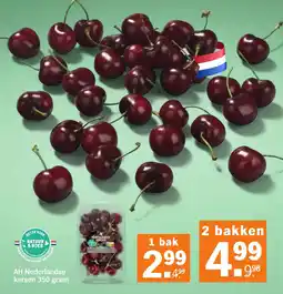 Albert Heijn AH Nederlandse kersen aanbieding