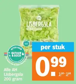 Albert Heijn Alle AH IJsbergsla aanbieding