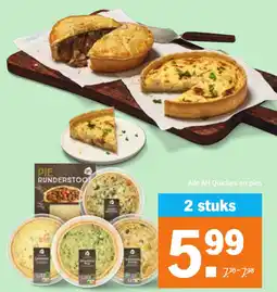 Albert Heijn Alle AH Quiches en pies aanbieding