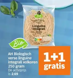 Albert Heijn AH Biologisch verse linguine integrali volkoren aanbieding