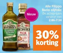 Albert Heijn Alle Filippo Berio olijfolie aanbieding