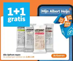 Albert Heijn Alle Upfront repen aanbieding