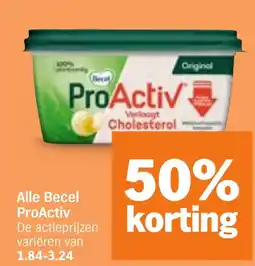 Albert Heijn Alle Becel ProActiv aanbieding