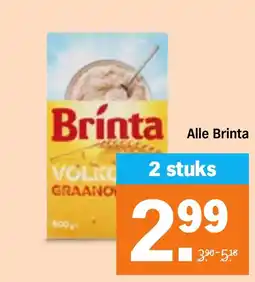 Albert Heijn Alle Brinta aanbieding
