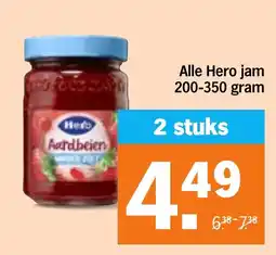 Albert Heijn Alle Hero jam aanbieding