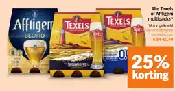 Albert Heijn Alle Texels of Affligem multipacks aanbieding