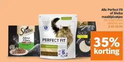 Albert Heijn Alle Perfect Fit of Sheba maaltijdzakjes aanbieding