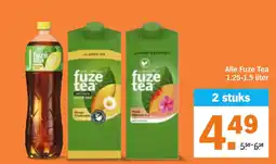 Albert Heijn Alle Fuze Tea aanbieding