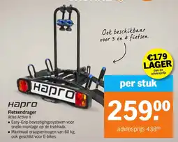 Albert Heijn Hapro Fietsendrager Atlas Active II aanbieding