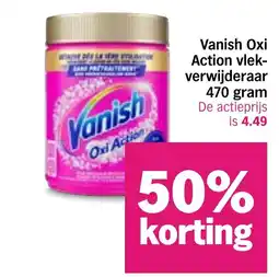 Albert Heijn Vanish Oxi Action vlekverwijderaar aanbieding