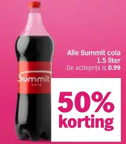 Albert Heijn Alle Summit cola aanbieding