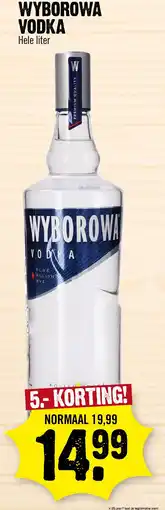 Super Dirck 3 Wyborowa Vodka aanbieding