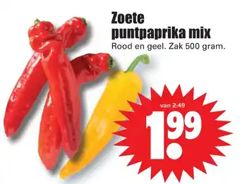 Dirk Zoete puntpaprika mix aanbieding