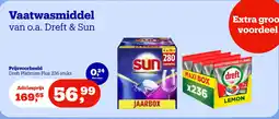Bol.com Vaatwasmiddel van o.a. Dreft & Sun aanbieding