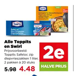 PLUS Alle Toppits en Swirl aanbieding
