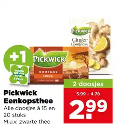 PLUS Pickwick Eenkopsthee aanbieding