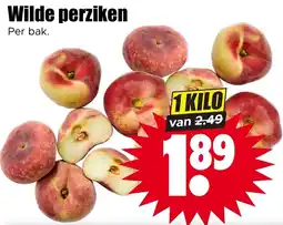 Dirk Wilde perziken aanbieding