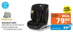 Albert Heijn Deryan Autostoele Isofix aanbieding