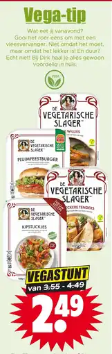 Dirk De Vegetarische Slager aanbieding
