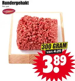 Dirk de Vleeschmeesters Rundergehakt aanbieding
