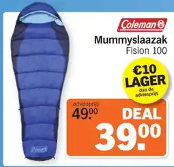 Albert Heijn Coleman Mummymyslaazak Fision 100 aanbieding