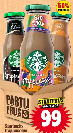 Dirk Starbucks frappuccino aanbieding