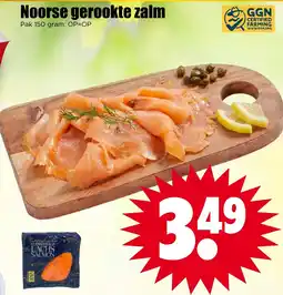 Dirk Noorse gerookte zalm aanbieding
