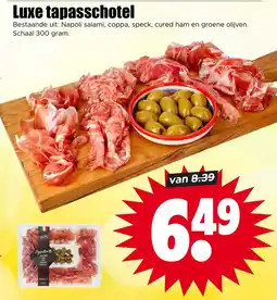 Dirk Amoretti tapassschotel aanbieding