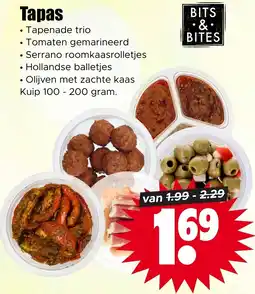 Dirk Bits & Bites Tapas aanbieding