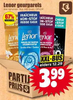 Dirk Lenor geurparels aanbieding