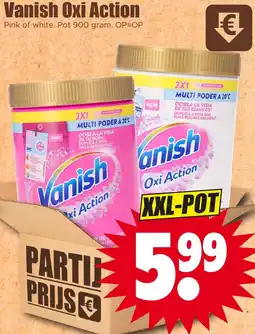 Dirk Vanish Oxi Action aanbieding