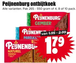 Dirk Peijnenburg ontbijtkoek aanbieding