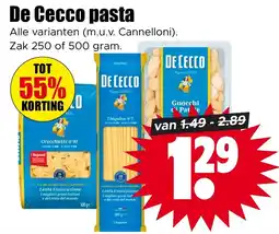 Dirk De Cecco pasta aanbieding