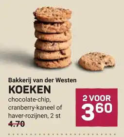 Ekoplaza Bakkerij van der Westen KOEKEN aanbieding