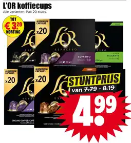 Dirk L'OR koffiecup aanbieding