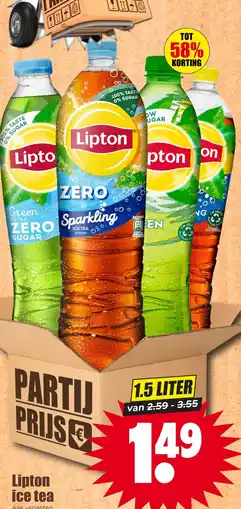 Dirk Lipton ice tea aanbieding