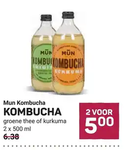 Ekoplaza Mun Kombucha KOMBUCHA aanbieding