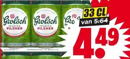 Dirk Grolsch Premium Pilsner aanbieding