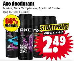 Dirk Axe deodorant aanbieding