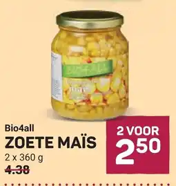 Ekoplaza Bio4all zoete maïs aanbieding