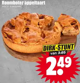 Dirk Roomboter appeltaart aanbieding